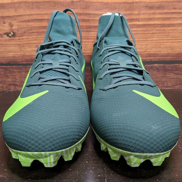 Nike Vapor Untouchable Pro 3 Men\'s 16 Michigan State PE Green Cleats AQ8815-300 main image 7